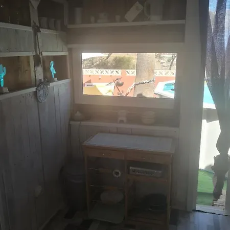 Flor De Loto Romantic Woodhouse Casita Campsite